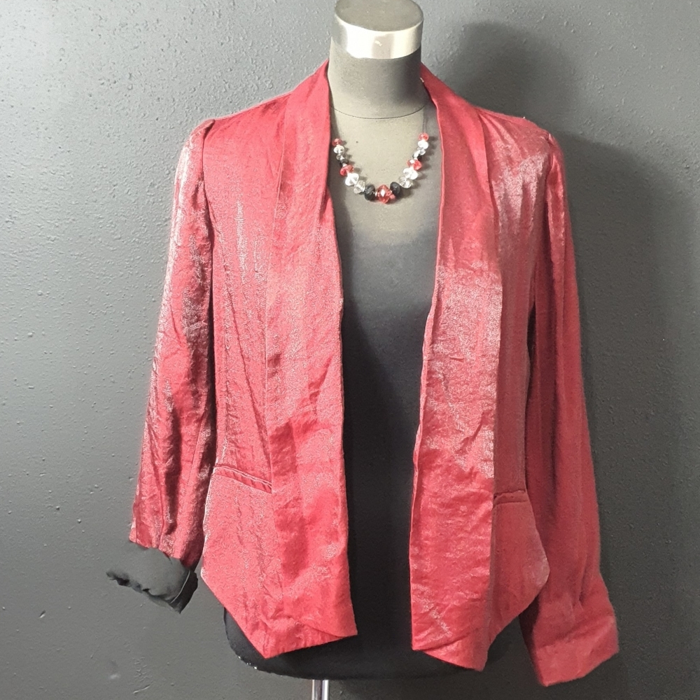 Chico's Open Front Blazer Jacket - image 3